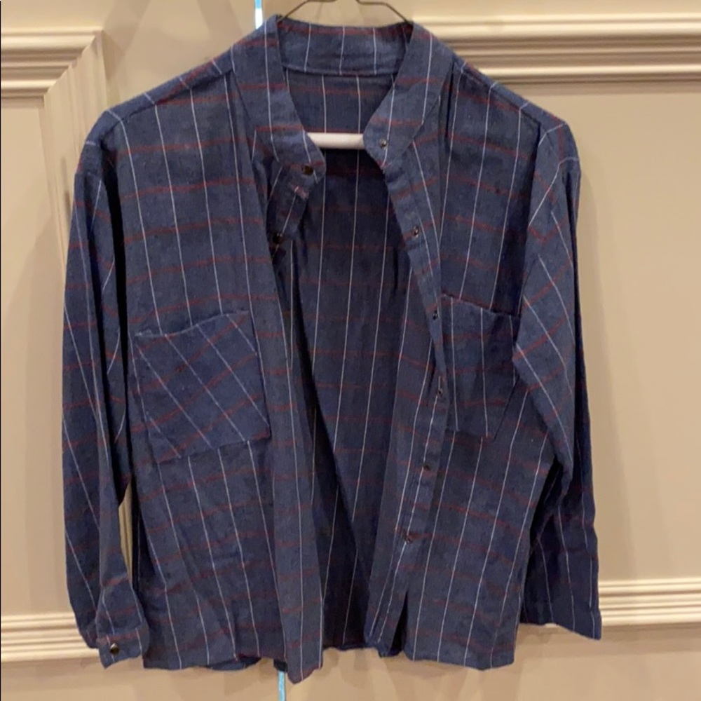 Brandy Melville Long Sleeve Flannel Top
